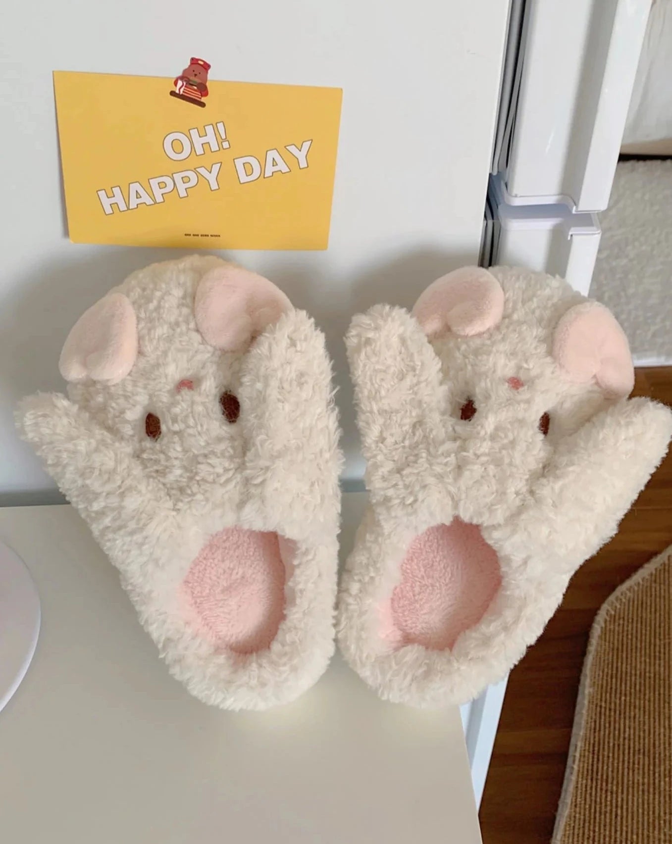 Bunny Heart Slippers