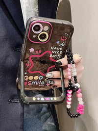 StarSmile Clear iPhone Case with Stand