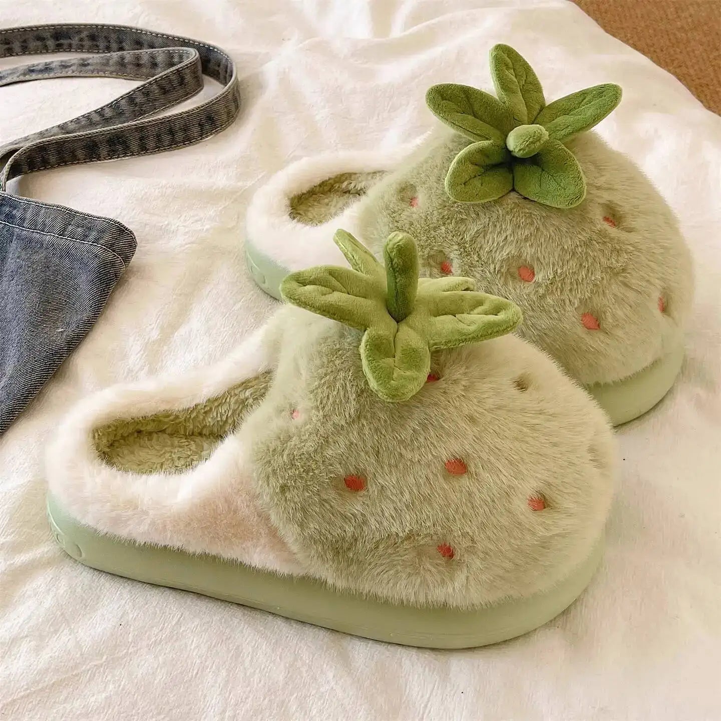 Strawberry Cloud Slippers