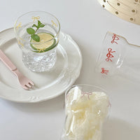 RibbonSip Kawaii Glass Cup 350ml