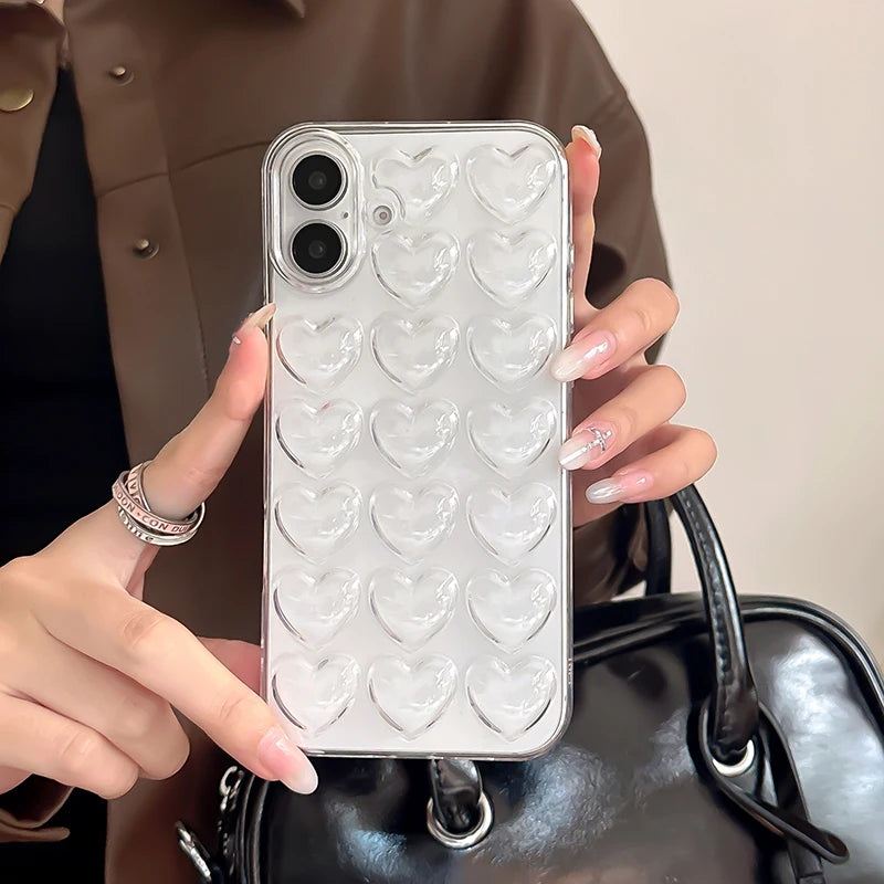 CrystalHeart Whisper - iPhone Case