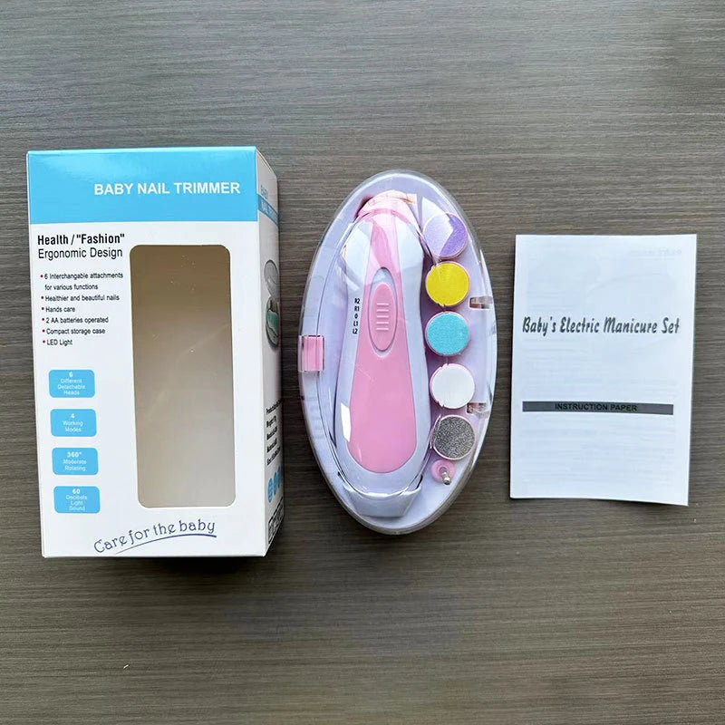 TinyTrim Electric Baby Nail Trimmer