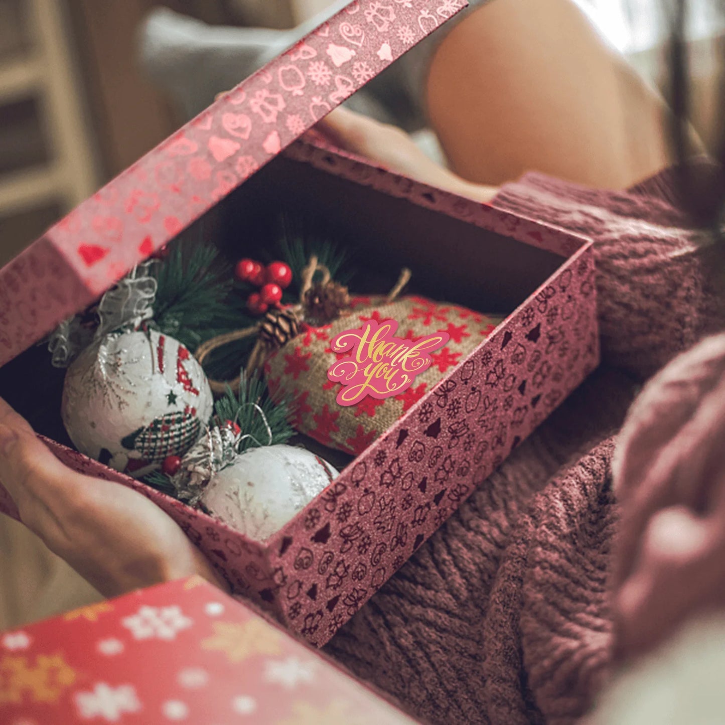 BlushGrace Thank You Cards 100-Pack