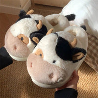 Cozy Moos - Fur Slippers