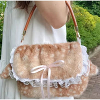 Fawn Plush Bag