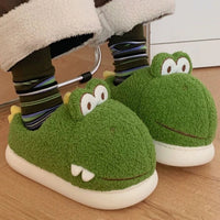 Croc Platform Slippers