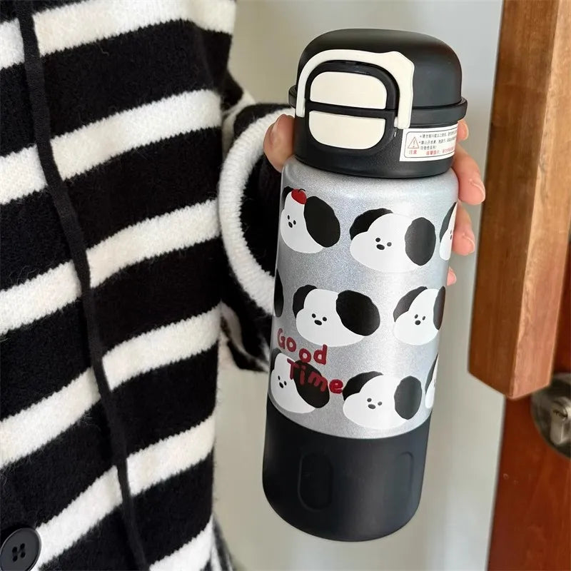 PuppyTherm Cherry Kawaii Water Bottle 500ml