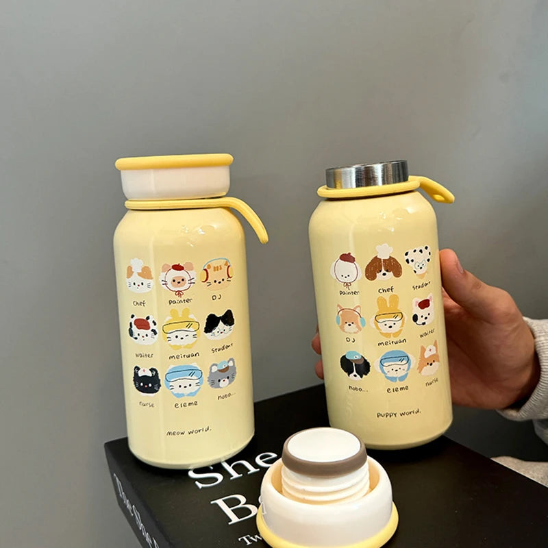 PurrFect Kawaii Cat Coffee Tumbler 400ml