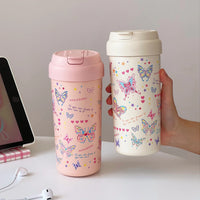 ButterflyTea Kawaii Thermal Tumbler 550ml