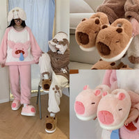 Capy Snuggles - Cute Slippers