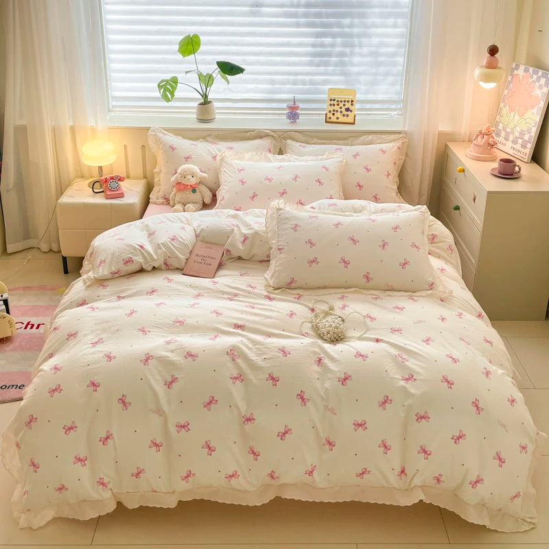 Dreamy Lace Duvet Cover