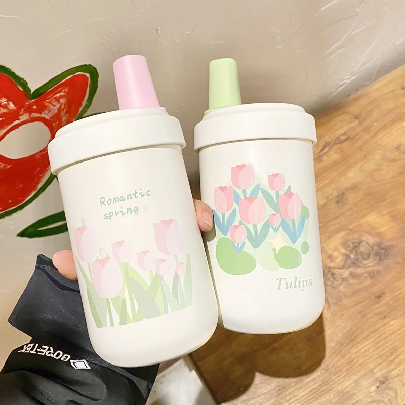 TulipTherm Kawaii Thermal Bottle 460ml