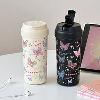 ButterflyTea Kawaii Thermal Tumbler 550ml