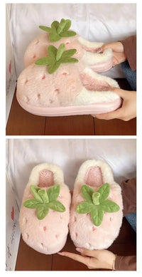 Strawberry Cloud Slippers