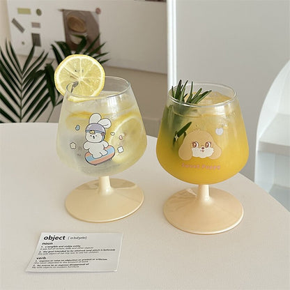 Kawaii Wine Glass