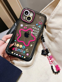 StarSmile Clear iPhone Case with Stand