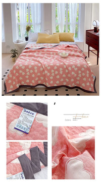 Cozy Critters Cotton Blanket