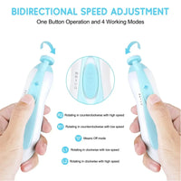 TinyTrim Electric Baby Nail Trimmer
