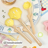 BloomSpoon Kawaii Tulip Ceramic Spoon