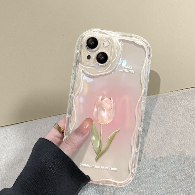 Metallic Rose - Phone Case