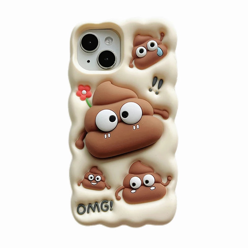 PoopStand Funny iPhone Case with Kickstand