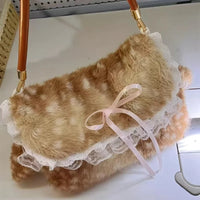 Fawn Plush Bag