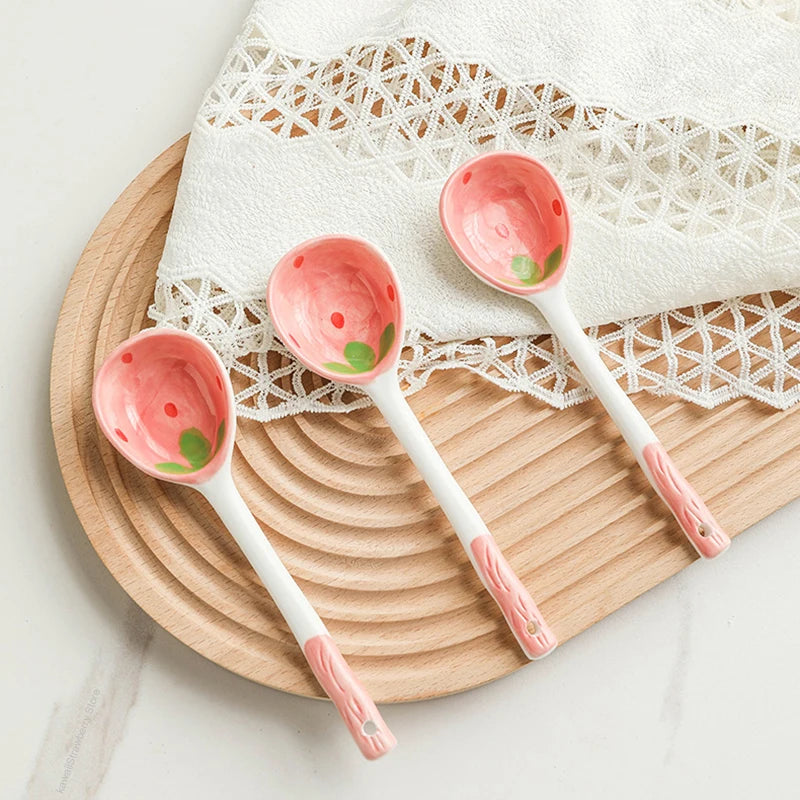 Berry Bliss Ceramic Spoon