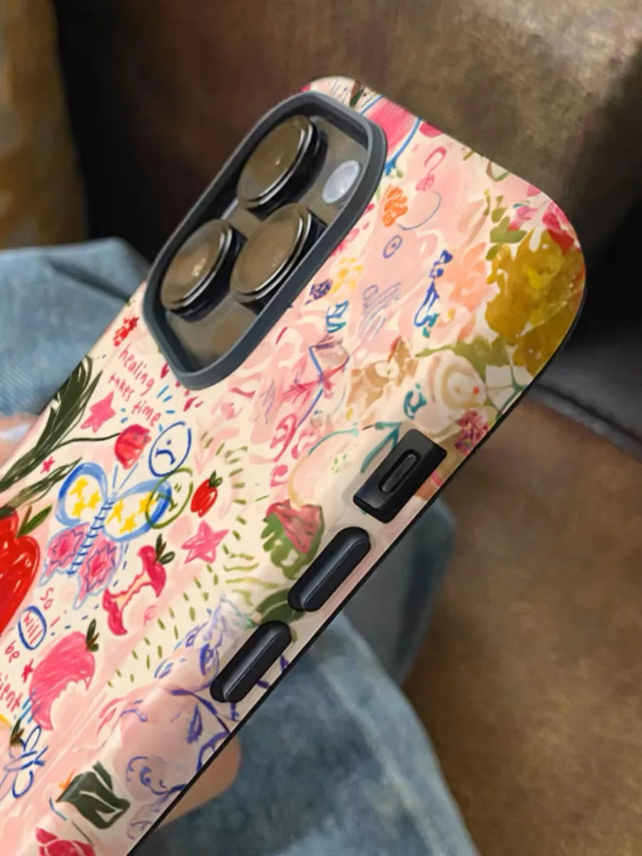 Peach Bloom - Kawaii iPhone Case