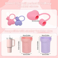 SipGuard Stanley Straw Covers Set