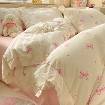 Dreamy Lace Duvet Cover