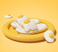 EggFloat Platform Slippers