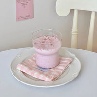 RibbonSip Kawaii Glass Cup 350ml