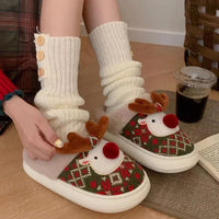Reindeer Party Slippers