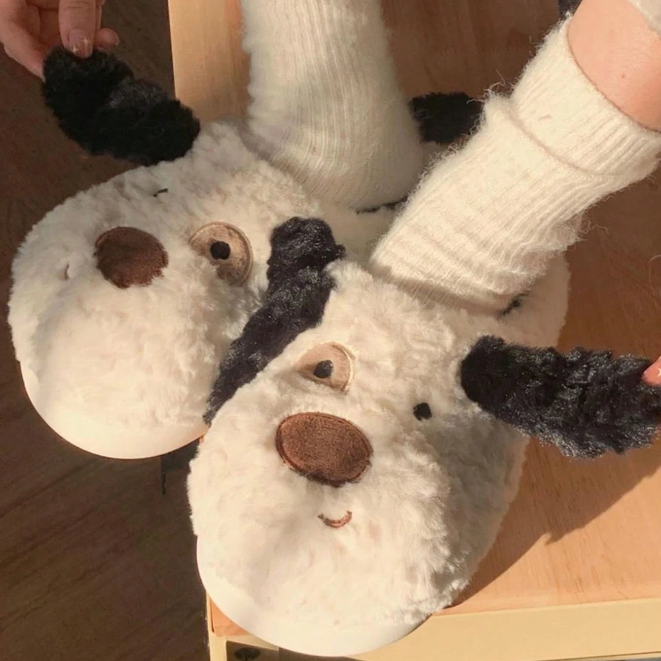 Spot Platform Slippers