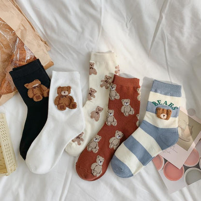 Cute Bear Socks