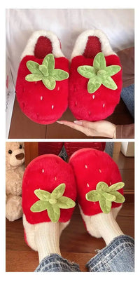 Strawberry Cloud Slippers