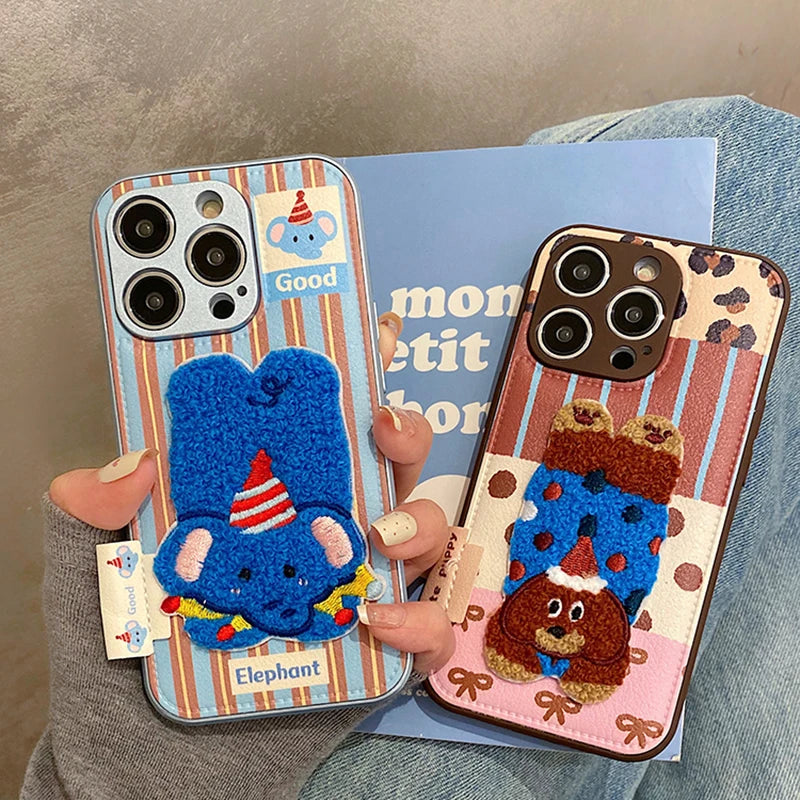 Fluffy Friends iPhone Case