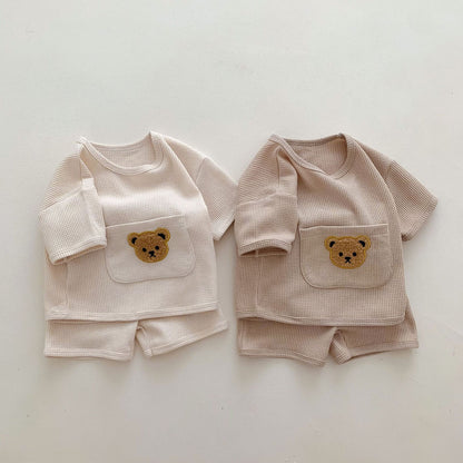 Teddy Bear T-shirts and Shorts Set