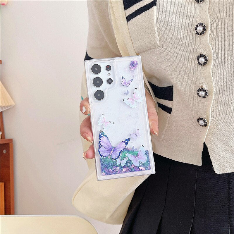 Butterfly Love - Huawei Phone Case