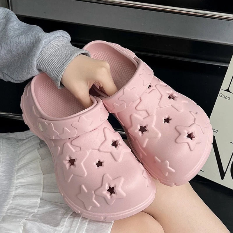 StarShine Platform Clogs