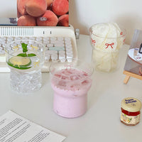 RibbonSip Kawaii Glass Cup 350ml