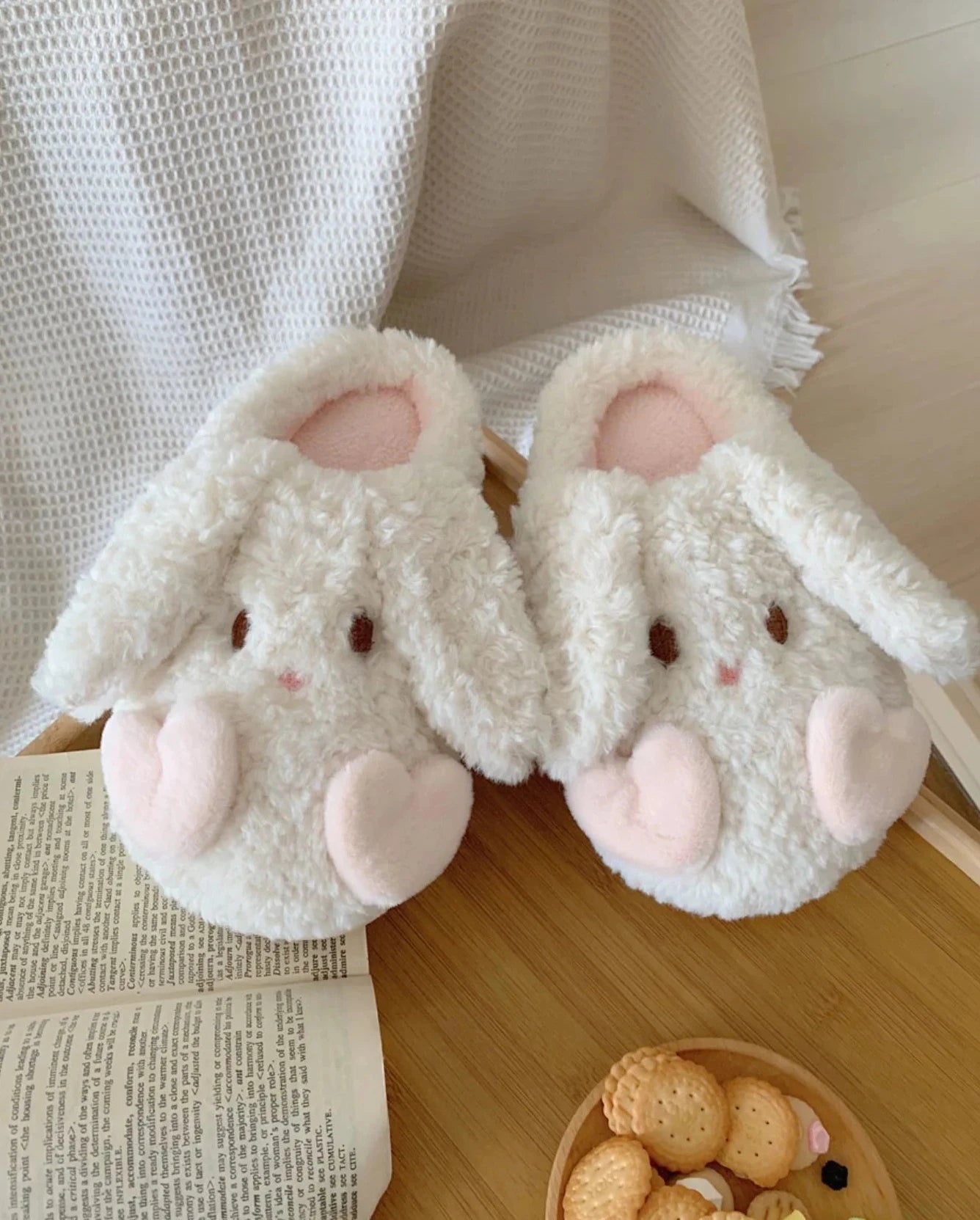 Bunny Heart Slippers