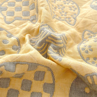 Cozy Critters Cotton Blanket