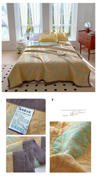 Cozy Critters Cotton Blanket