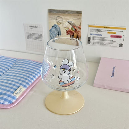 Kawaii Wine Glass