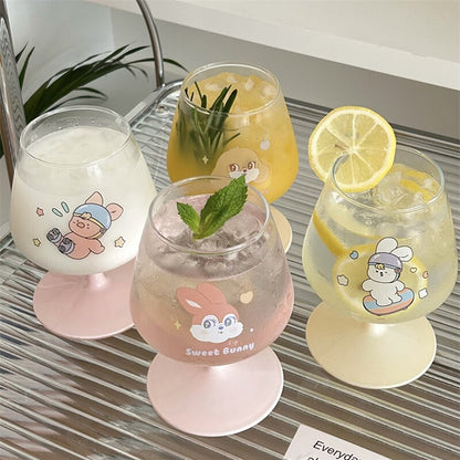 Kawaii Wine Glass