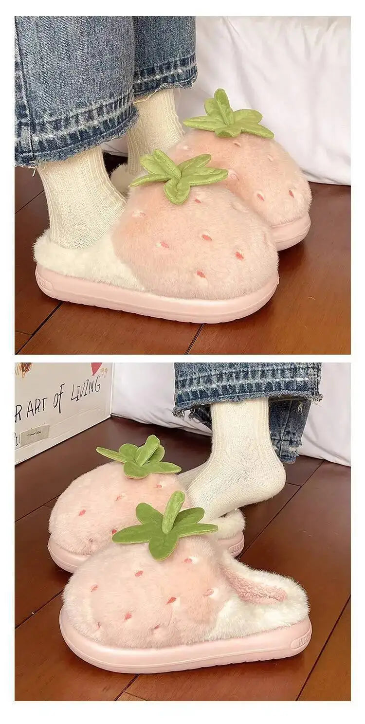 Strawberry Cloud Slippers