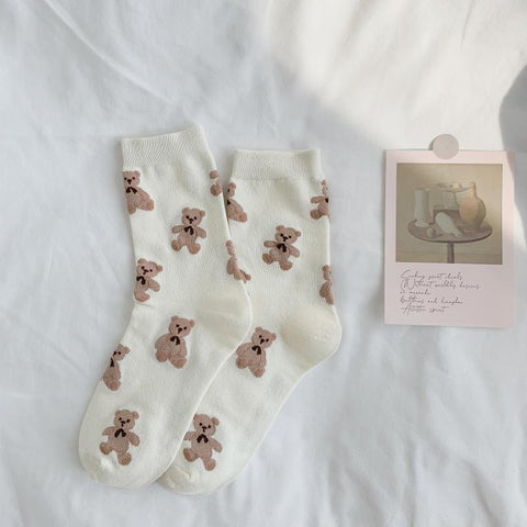 Cute Bear Socks