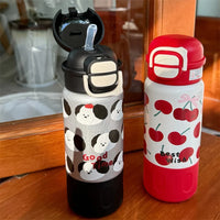 PuppyTherm Cherry Kawaii Water Bottle 500ml