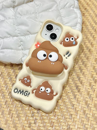 PoopStand Funny iPhone Case with Kickstand